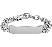 Fossil Drew Herrenarmband aus Edelstahl mit Karabinerverschluss