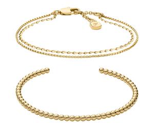FOSSIL Ellis Bracelet Set Gold