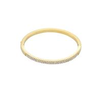 Fossil Ellis Damen Edelstahl Armband mit Druckknopfverschluss, Glänzendes Gold