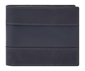 FOSSIL Everett Bifold Card Case Midnight Navy