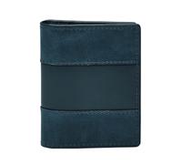 FOSSIL Everett Card Case Bifold Vintage Indigo