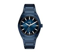 Fossil Everett Herren 42MM Blaue Edelstahl-Uhr, FS6169