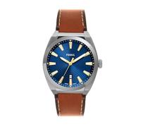 FOSSIL Herren Analog Quarz Uhr mit Leder Armband FS6115