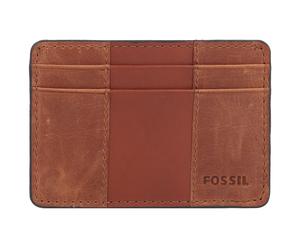 Fossil Everett Kreditkartenetui braun Herren