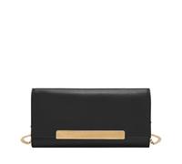 FOSSIL Penrose Flap Wallet Crossbody Black