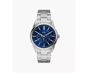 Fossil - Fossil-Analoguhr-FS6134 blau