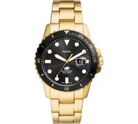 Fossil Fossil Blue Gold Herren Armbanduhr FS6035 Einheitsgröße