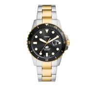 Quarzuhr FOSSIL "FOSSIL BLUE DIVE, FS6031" Armbanduhren silberfarben (silberfarben, goldfarben) Herren Quarzuhren (27988943-0)