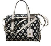 Fossil - Fossil Sydney Satchel Black/Bone Handtasche