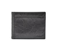 FOSSIL Neel Bifold With Flip ID Black