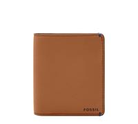 Fossil Geldbörse für Männer Joshua, Veganer Kaktus Bifold Tan L 8,9cm, B 1,3cm, H 10,2cm ML4478231