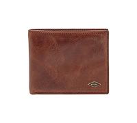 Fossil Geldbörse für Männer Ryan, Leder Bifold Dunkelbraun 10,8 cm L x 1,91 cm B x 8,89 cm H ML3729201