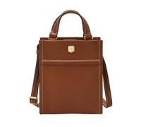 Fossil Gemma Damen Tote Tasche aus braunem Leder, ZB1993200