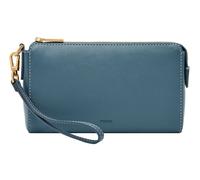 Fossil Portemonnaie aus Leder oder Polyester für Damen Türkisblau 19.05 cm L x 3.81 cm W x 11.43 cm H