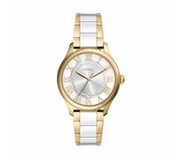 Fossil Damen Analog Quarz Uhr mit Keramik Armband CE1131
