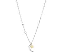 Fossil JFS00432998 Collier Stern Mond Wish upon a star Bicolor 47 cm