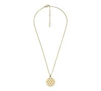 Fossil Halskette Für Frauen Sadie, Länge: 406.40mm+50.80mm, Breite: 20.6mm, Höhe: 20.6mm Gold-Edelstahl Halskette, JF04382710