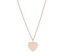Fossil JF03021791 Damen Collier Herz Edelstahl Rose 51 cm
