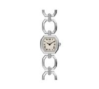 Fossil Harlow Damen-Armbanduhr aus Edelstahl, DREI Zeiger, Silber, 20 mm, Harlow