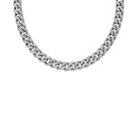 Fossil Harlow - Halskette Aus Edelstahl Für Herren one_size Silber