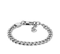 Fossil Harlow Herrenarmband aus Edelstahl mit Karabinerverschluss
