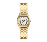 Fossil harlow quarz goldfarbenem damen uhr mit beige zifferblatt und edelstahl armband one_size Gold