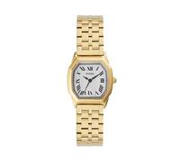 Fossil Harlow Uhr für Damen, Quarz-Dreizeigerwerk mit Edelstahl- oder Lederarmband