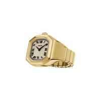 Fossil Harlow Damen 16MM Goldfarbene Edelstahlringuhr, ES5446