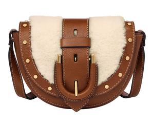 FOSSIL Harwell Flap Crossbody S Natural