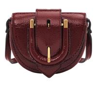 FOSSIL Harwell Micro Flap Crossbody Red Mahogany