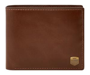 FOSSIL Hayes Coin Pocket Bifold Wallet Brown