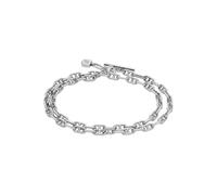 Fossil Armband Heritage JA7245040 – Damen, Edelstahl, silber, Einheitsgröße, kein Edelstein