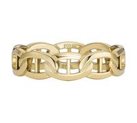 Fossil Heritage - Ring Aus Edelstahl Für Damen One size Gold