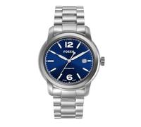Fossil Herren Analog Automatik Uhr mit Edelstahl Armband ME3244