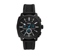 Fossil Herren Analog Quarz Uhr mit Silikon Armband FS6099