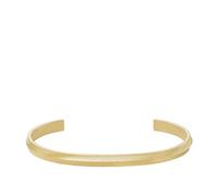 Armspange FOSSIL "HARLOW LINEAR, JF04566040,JF04610710" Armbänder Gr. Edelstahl, gelb (gelbgoldfarben) Damen Armspange Armspangen (95156210-0)