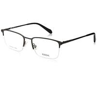 Fossil Herren Fos 7147 Sonnenbrille, Mattes Schwarz, 55