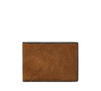 Fossil Herren Geldbörse Steven Leder Vordertasche 11,43 cm L x 1,27 cm B x 7,62 cm H