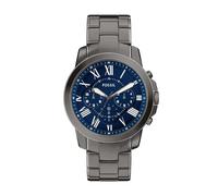 FOSSIL Herren Grant Uhr, Quarz-Chronographenwerk mit Edelstahlarmband