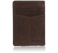 Fossil Herren Ingram Leder Magnetkartenetui mit Geldklammer Geldb rse Braun (Modell: ML3235200)