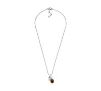 Fossil Herren Jewelry Silberfarbene Edelstahl-Halskette, JF04852040