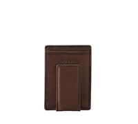 Fossil Herren Leder Minimalistische magnetische Kartenhülle mit Geldklammer Fronttasche Brieftasche