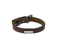 Fossil Armband EVERETT Damen Leder, Metall & Textil 28,2 cm metallfarben/braun/grün