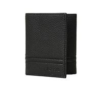 Fossil Herren Trifold Reisezubehör-Dreifachgefaltete Brieftasche, Wilder Black, Einheitsgröße