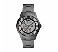 Fossil Herren Uhr Townsman 44 MM Grauer Edelstahl, ME3268