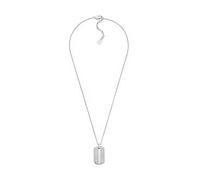 Fossil Knox Herren Silber-Ton Edelstahl Necklace, JF04882040