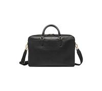 Fossil Herrentasche Asher, LiteHide schwarze Aktentasche aus Leder, L: 40,6 cm, B: 8 cm, H: 27,9 cm, MBG9614001