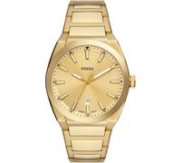 Fossil Herrenuhr Edelstahl One Size Herren