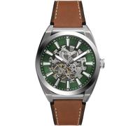 Fossil Herrenuhr Edelstahl One Size Herren