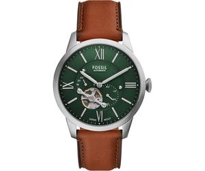 Fossil Herrenuhr Edelstahl One Size Herren